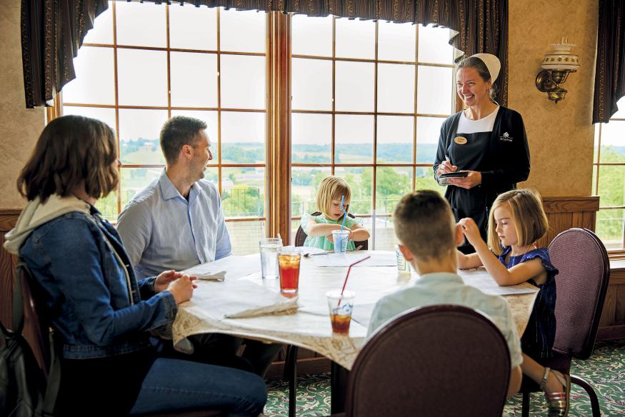 family eating