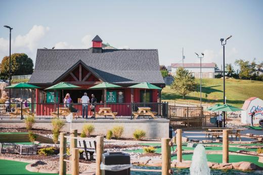 View of Clubhouse from Bridge Course